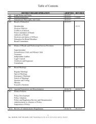Table of Contents - Putnam City Schools