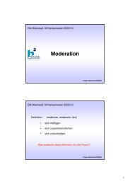 Heinrichson, Moderation - puwendt.de