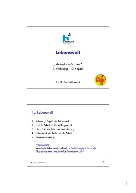 Lebenswelt - puwendt.de