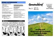 zum Gemeindebrief April - Mai 2012 - Gemeinde Alt Meteln