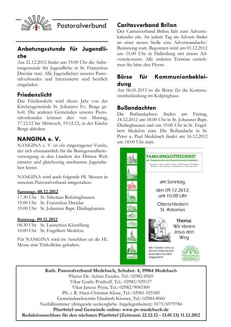Gemeinsame PN 22-2012.pdf - Pastoralverbund Medebach