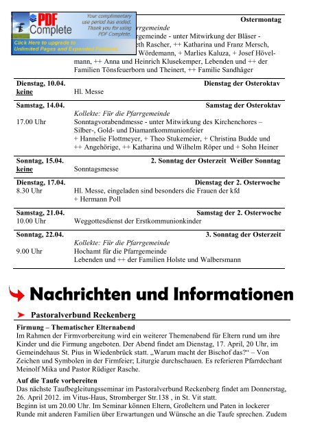 1516-2012 - Pastoralverbund Reckenberg