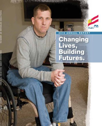 Changing Lives, Building Futures. - Paralyzed Veterans of America