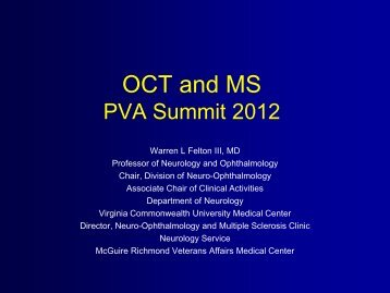 OCT and MS