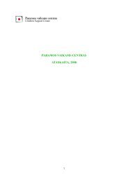 PDF formatu - Paramos vaikams centras