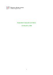 PDF formatu - Paramos vaikams centras