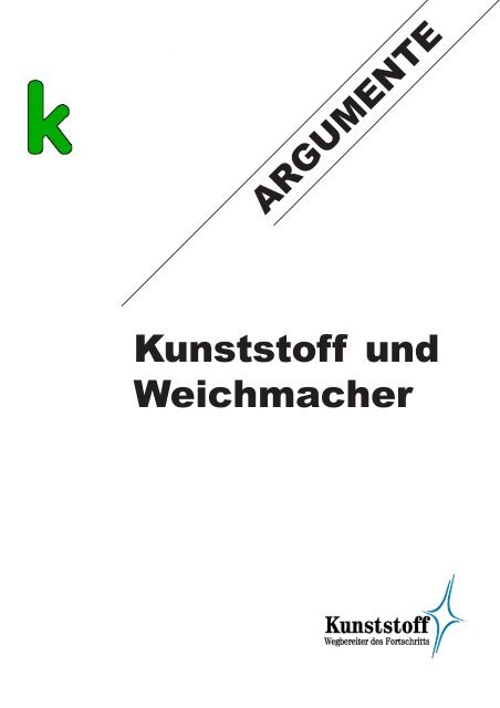 Kunststoff und Weichmacher