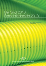 Der Vinyl 2010 Fortschrittsbericht 2010 - Vinnolit