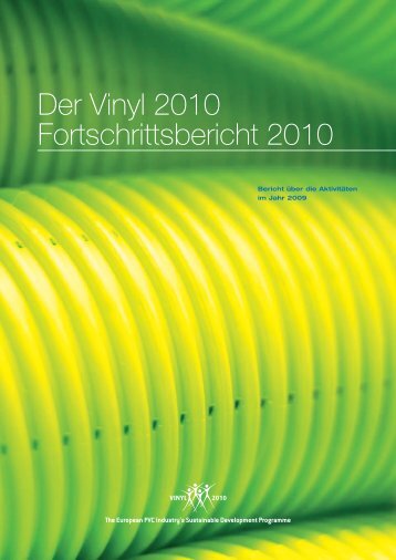 Der Vinyl 2010 Fortschrittsbericht 2010 - Vinnolit