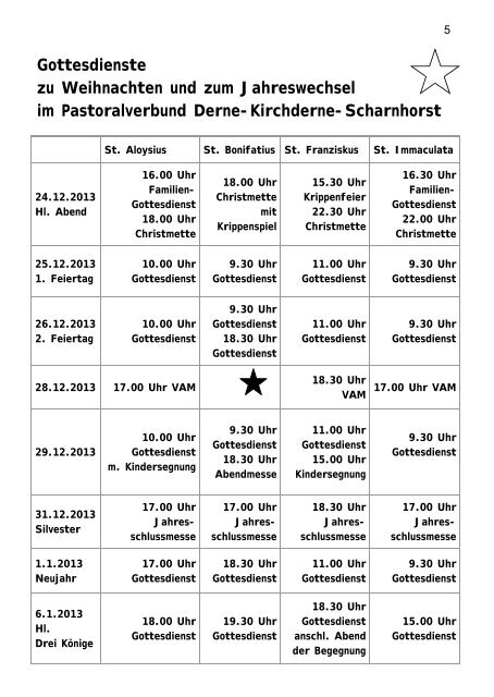 Pastoralverbund Derne-Kirchderne-Scharnhorst