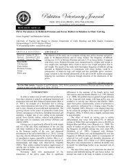 Pelvic Parameters in Holstein-Friesian and Jersey Heifers in ...