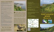 Portuguese Bend Reserve Trails Map - Palos Verdes Peninsula ...