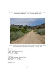 Covered Bird Survey Report 2010 - Palos Verdes Peninsula Land ...