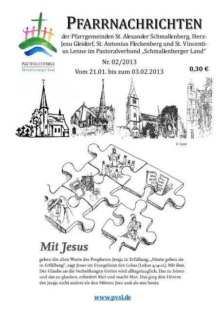 Pfarrbrief 2-13 - Pastoralverbund Schmallenberger Land