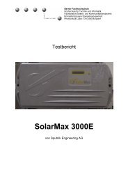 SolarMax 3000E - Photovoltaik
