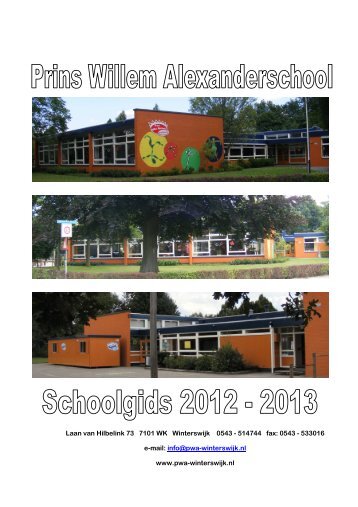 Schoolgids PWA 2012-2013 website-versie1 - Prins Willem ...
