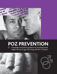 POZ Prevention - Service Provider Manual - Toronto People With ...