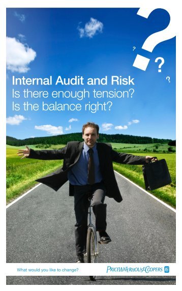 Internal Audit and Risk Is there enough tension? Is the ... - PwC