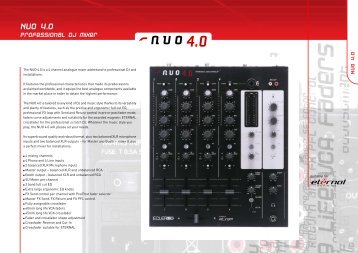 NUO 4.0 E.pdf - ECLER Dj Division