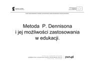 Metoda P. Dennisona i jej moÅ¼liwoÅci zastosowania w ... - PWN IWS