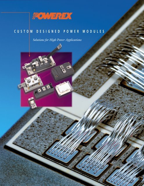 Custom Modules Brochure - Powerex