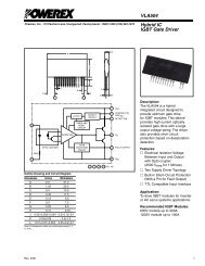 Hybrid IC IGBT Gate Driver VLA504 - Powerex