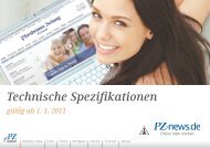 Technische Spezifikationen - Pforzheimer Zeitung
