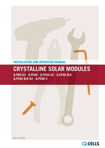 Installation and Operation Manual Crystalline Modules PDF-Download