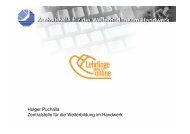 Holger Puchalla Zentralstelle fÃ¼r die Weiterbildung im Handwerk