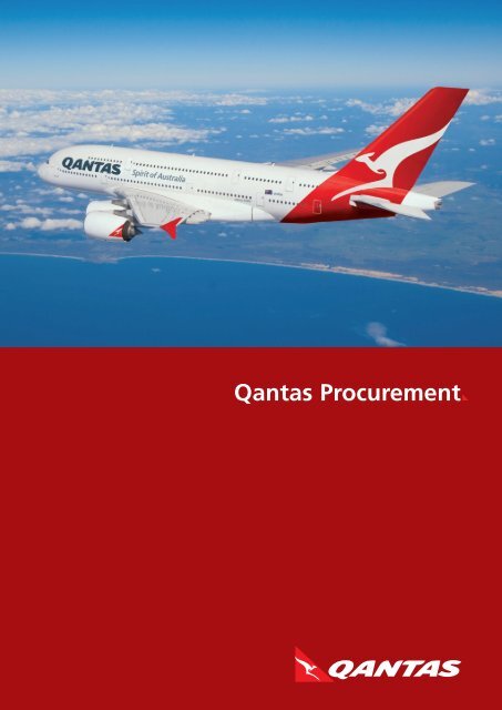 Qantas Procurement Policy 2010
