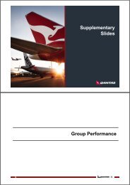 Download Investor/Analyst Supplementary Presentation - Qantas