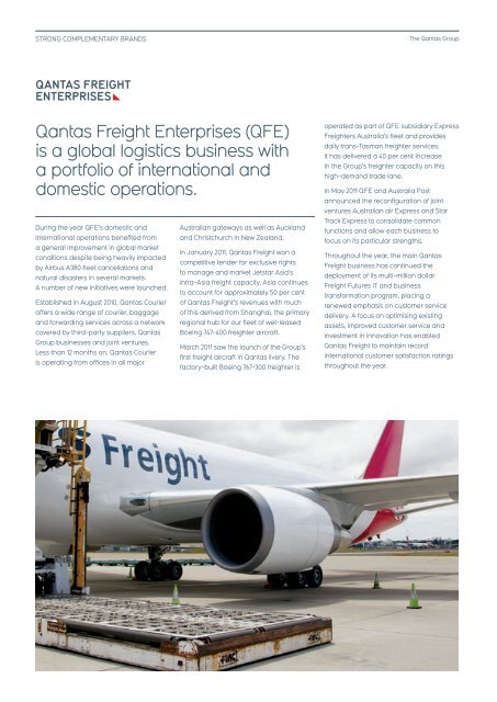 2011 Annual Review - Qantas