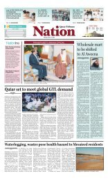 Qatar set to meet global GTL demand - Qatar Tribune