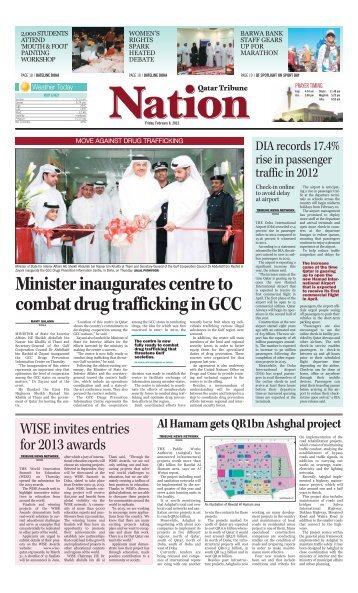Minister inaugurates centre to combat drug ... - Qatar Tribune