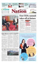 First TEDx summit takes off at Katara - Qatar Tribune