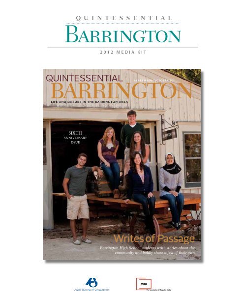 Barrington - Quintessential Barrington Magazine