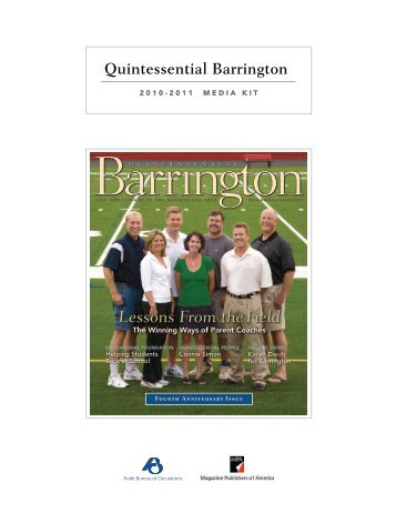 Answering the Call - Quintessential Barrington Magazine