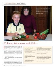 Culinary Adventures with Kids - Quintessential Barrington Magazine