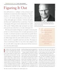 Figuring It Out - Quintessential Barrington Magazine