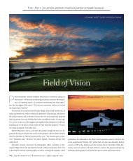 Field of Vision - Quintessential Barrington Magazine
