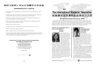 The International Students' Newsletter - Queensborough Community ...