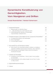 Dynamische Konstituierung von Gerechtigkeiten. Vom Navigieren ...