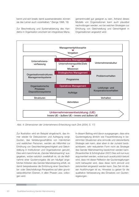 Zum Mainstreamen von Systemen und Organisationen â Bausteine ...