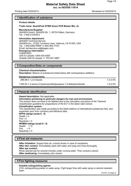 Type-it CNV SYBR Green PCR Master Mix - Qiagen