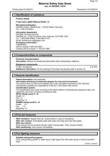 gDNA Wipeout Buffer, 7x - Qiagen