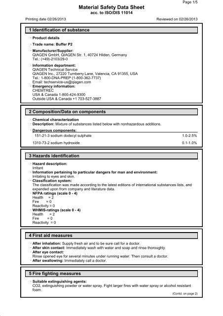 Buffer P2 - Qiagen