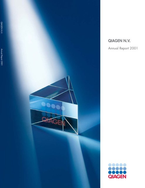 QIAGEN N.V. Annual Report 2001