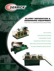 slurry separation & desanding equipment - Derrickinternational ...