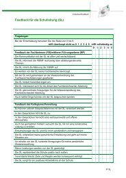 Individualfeedback Schulleitung - QmbS