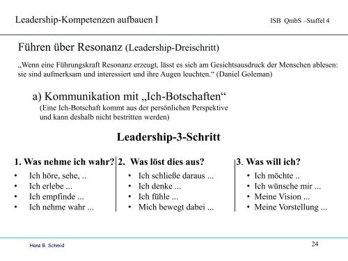 Vortrag Schmid: Widerstand und Kommunikation - QmbS